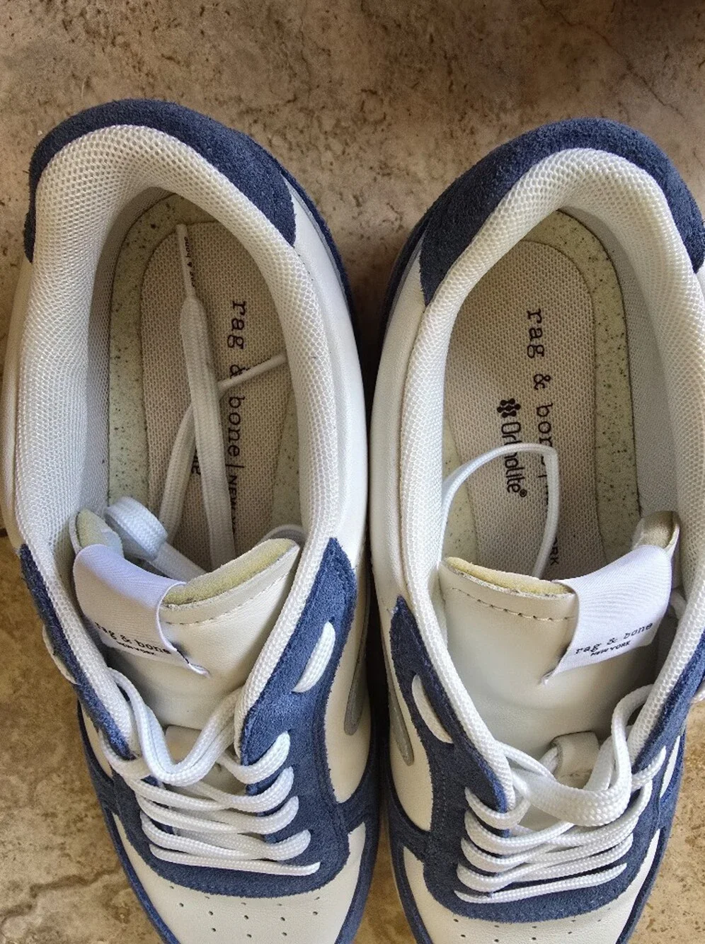 Rag & Bone Retro Court Sneakers Blue Size 40